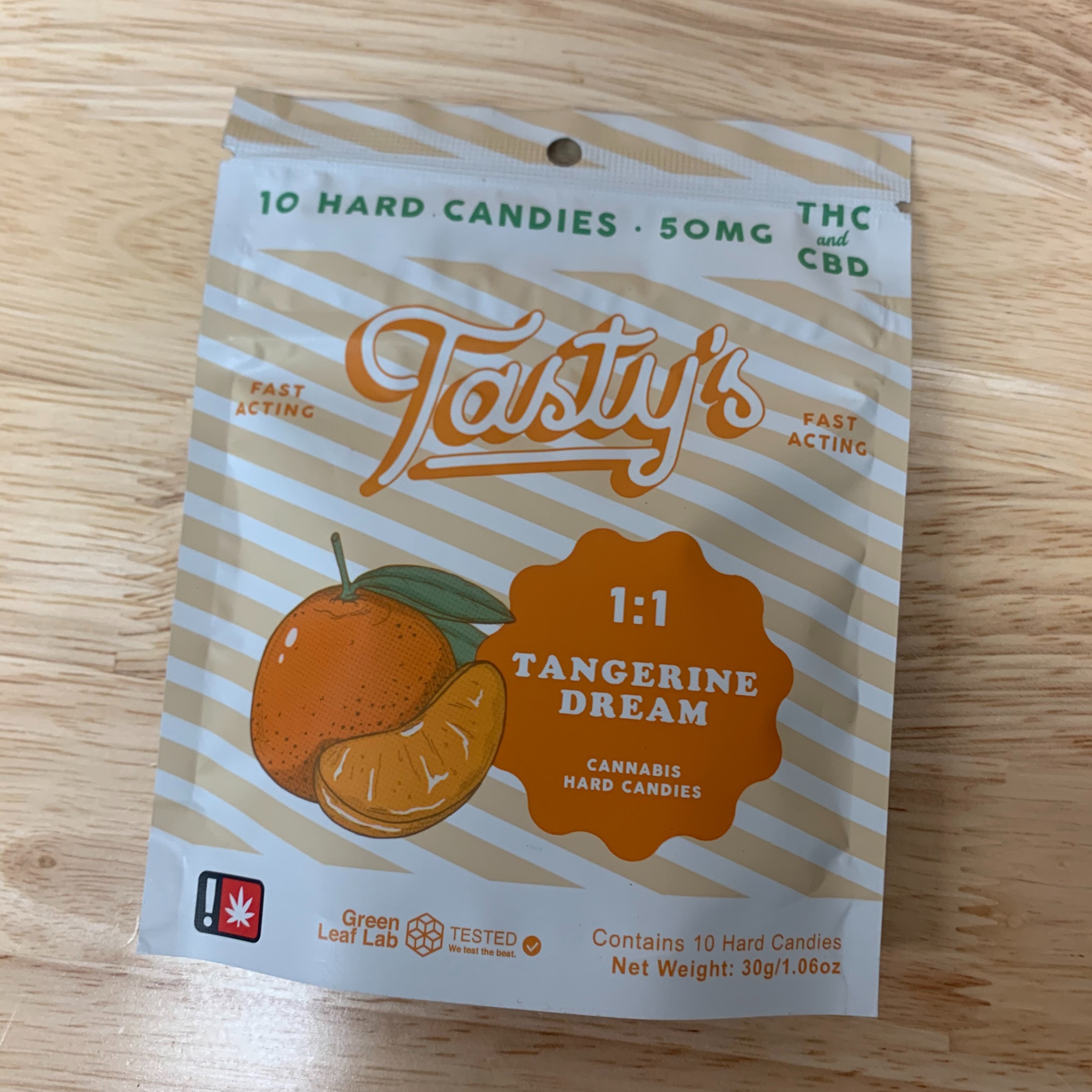 Tangerine Dream 1:1 Hard Candies